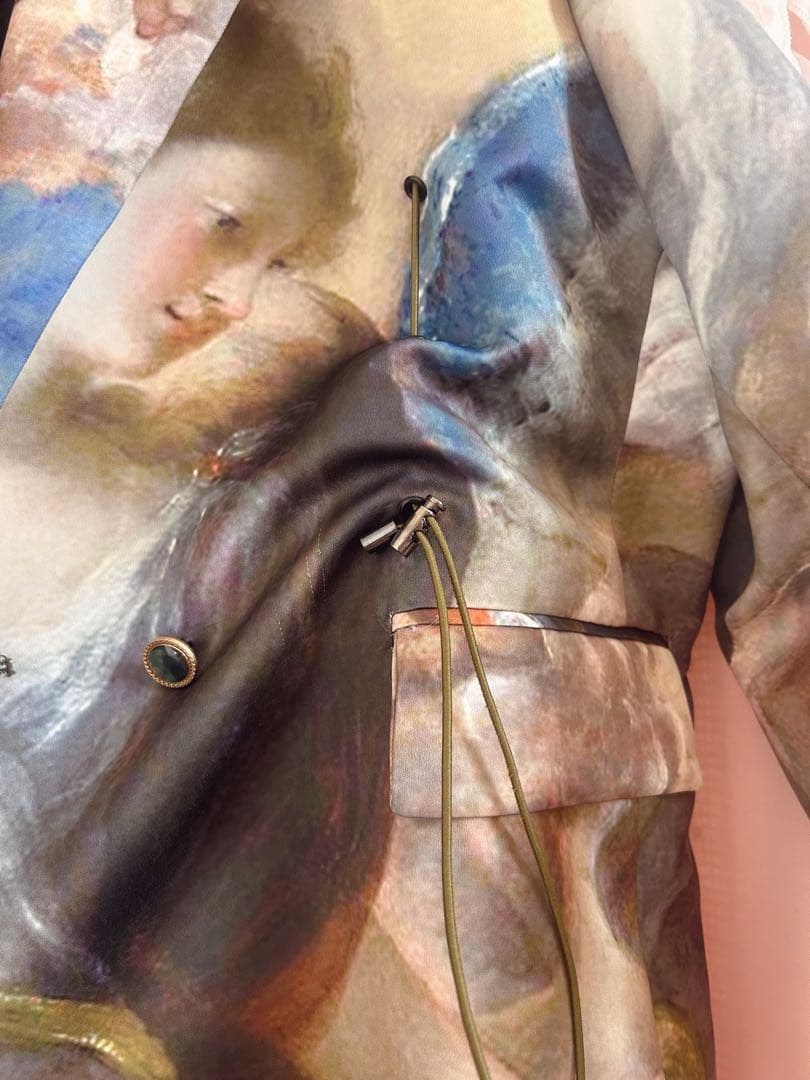 ✨️【希少】ELF SACK 絵画デザインオーバーサイズジャケット ✨️