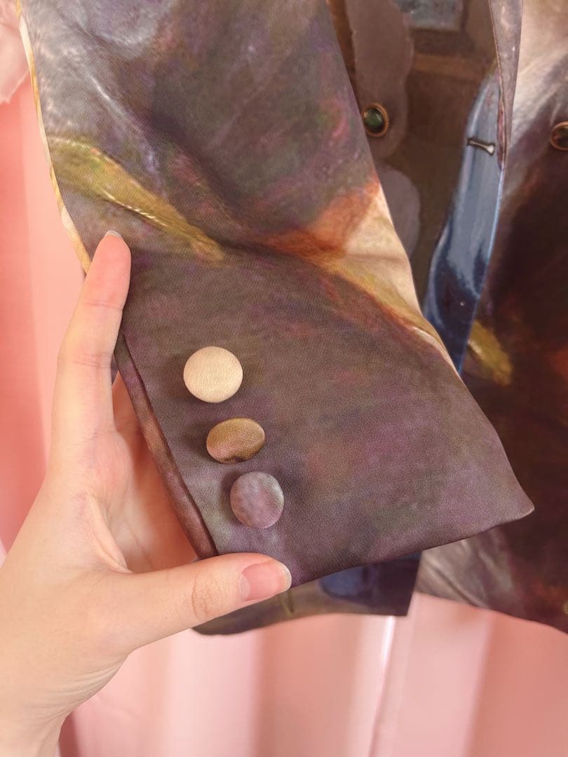 ✨️【希少】ELF SACK 絵画デザインオーバーサイズジャケット ✨️