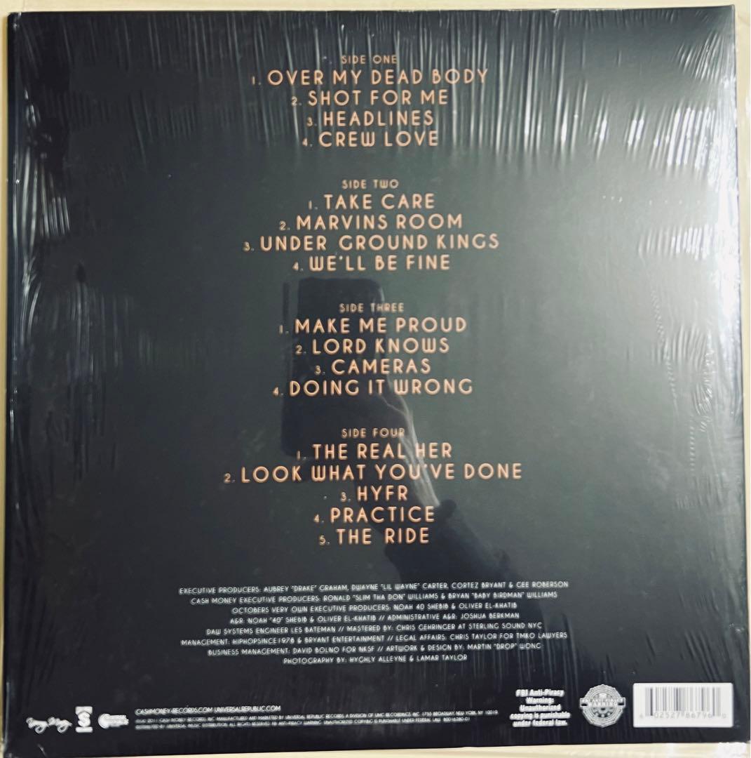 Drake – Take Care 2LP レコード