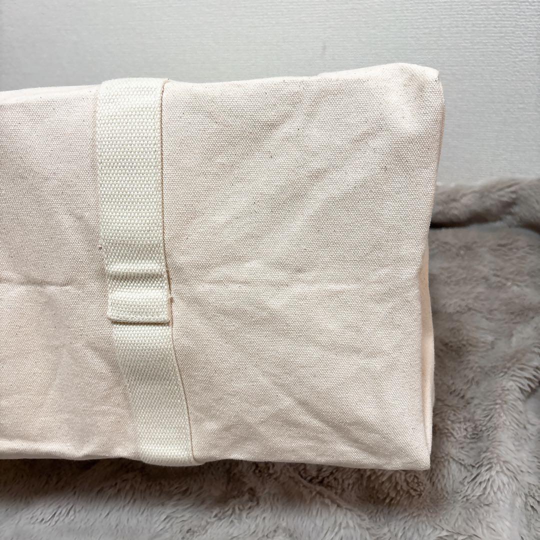 【美品】jjjjound キャンバス ボストンバッグ トラベル 白 超大容量