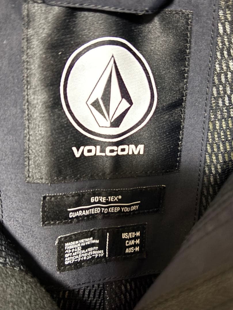 VOLCOM GORE-TEX スノーボードパンツ M ブラック