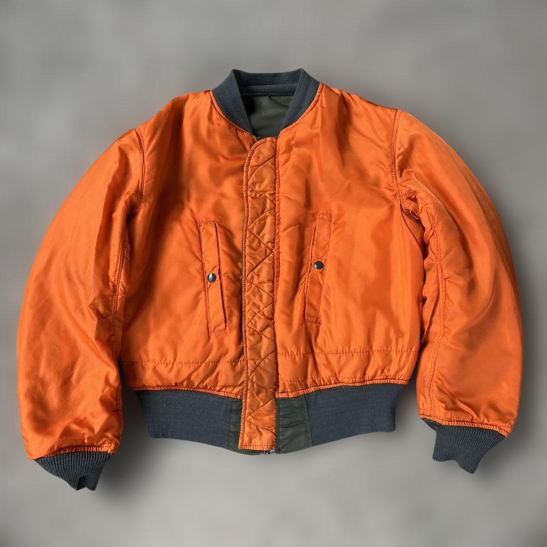 値下げ検討 USA製　80s MA1 フライトジャケット　vintage 民間品