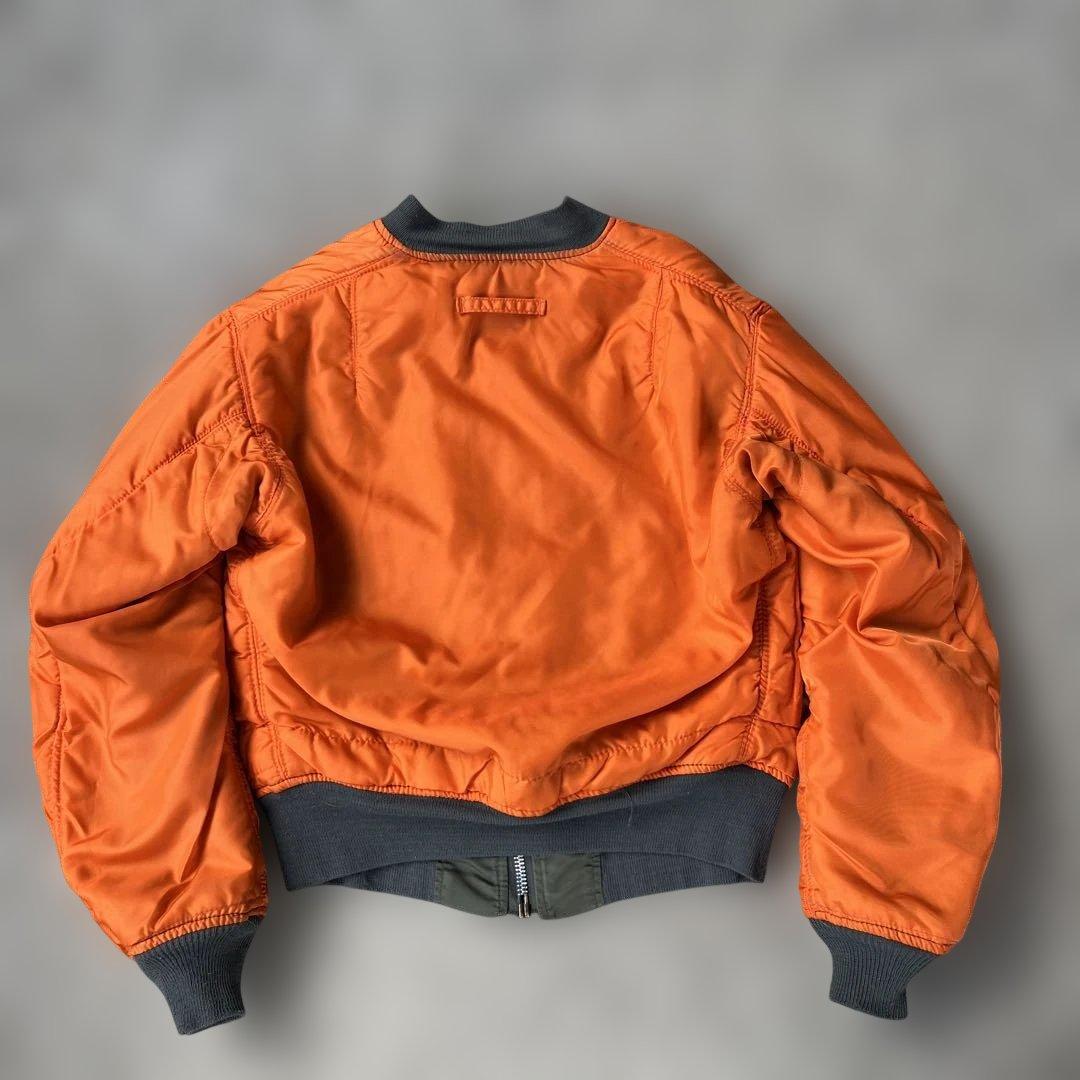 値下げ検討 USA製　80s MA1 フライトジャケット　vintage 民間品