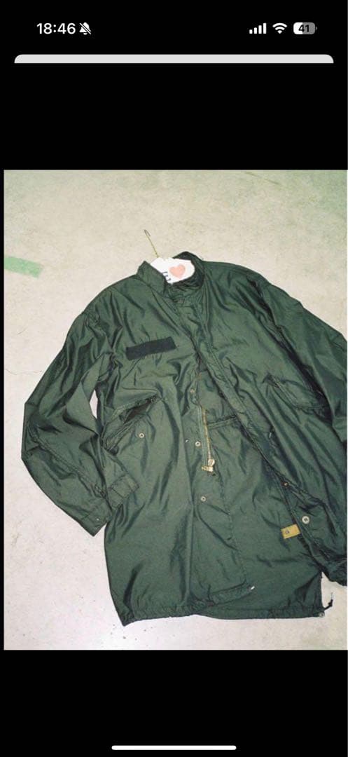 ジャケット・アウター fifth general store M-65 Over-Dyed BLK