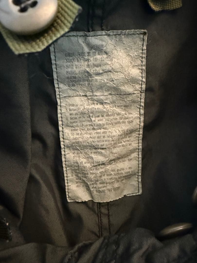 ジャケット・アウター fifth general store M-65 Over-Dyed BLK