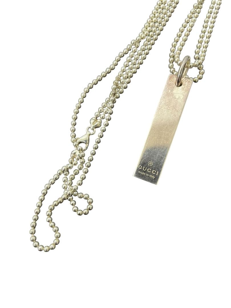 ⭕️GUCCI グッチ シルバー ネックレス
