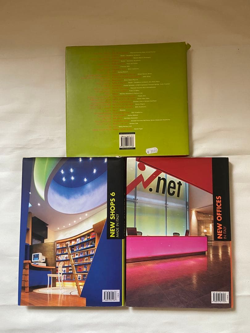 洋書　オフィスデザイン　New Shops 6、New Offices 3冊希少