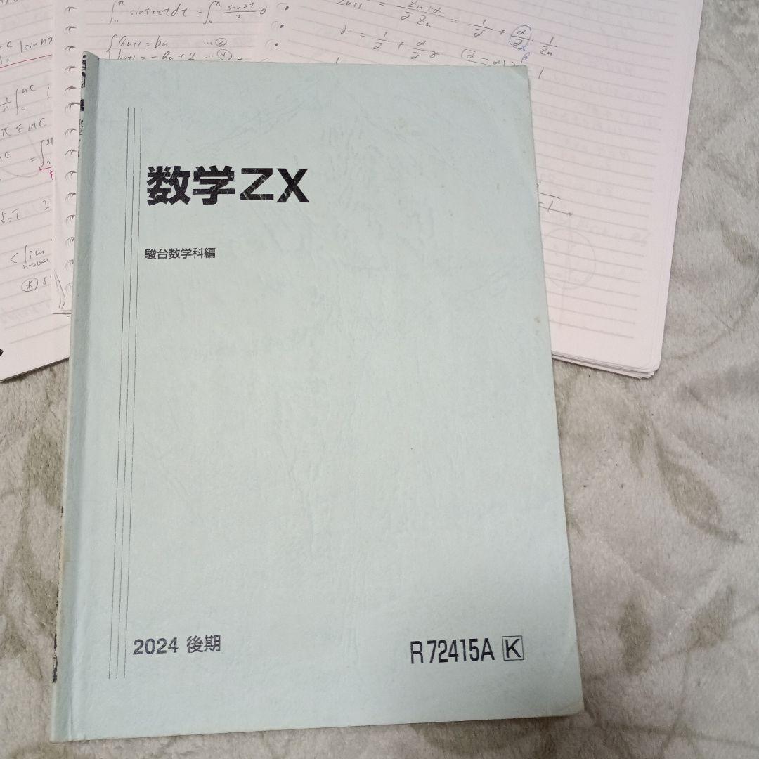 駿台 数学ZX 2024年度 前期・後期セット