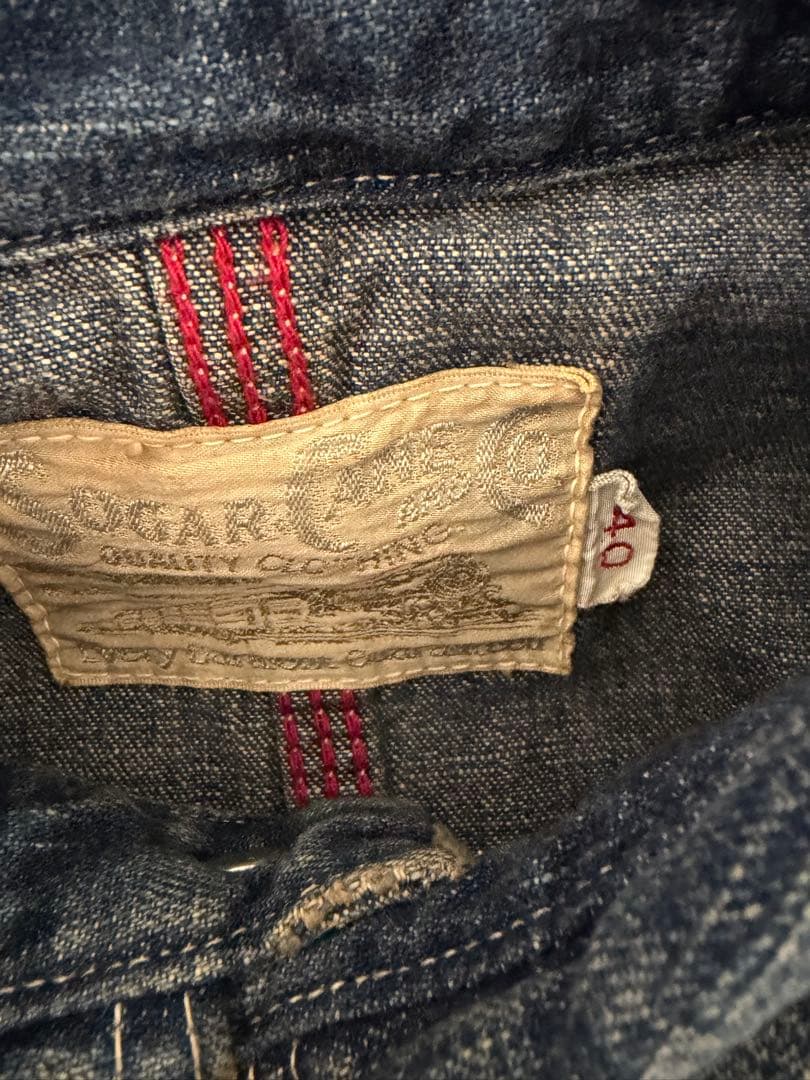 格安 シュガーケーン ヴィンテージUSED加工 カバーオール
