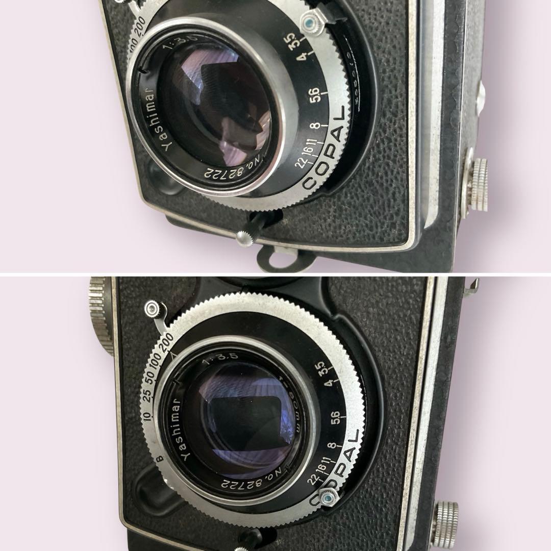 Yashicaflex　二眼レフカメラ　８０mm　Ｆ３.５