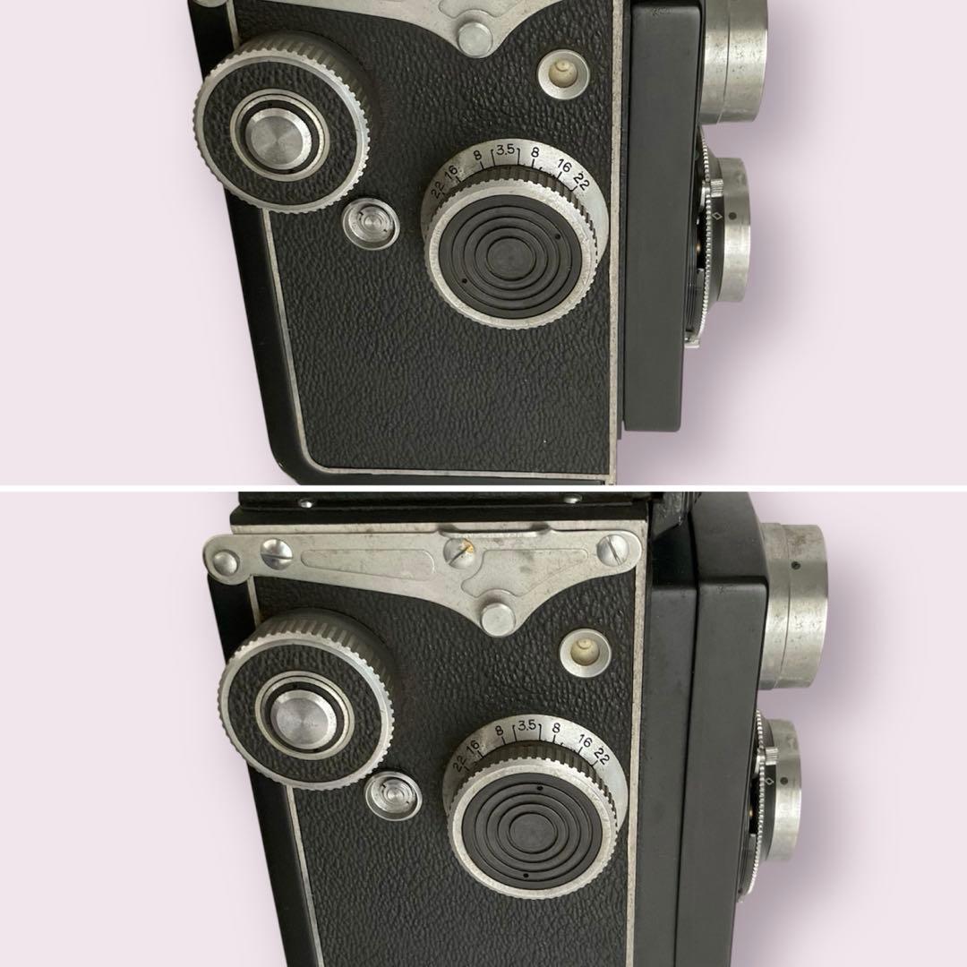 Yashicaflex　二眼レフカメラ　８０mm　Ｆ３.５