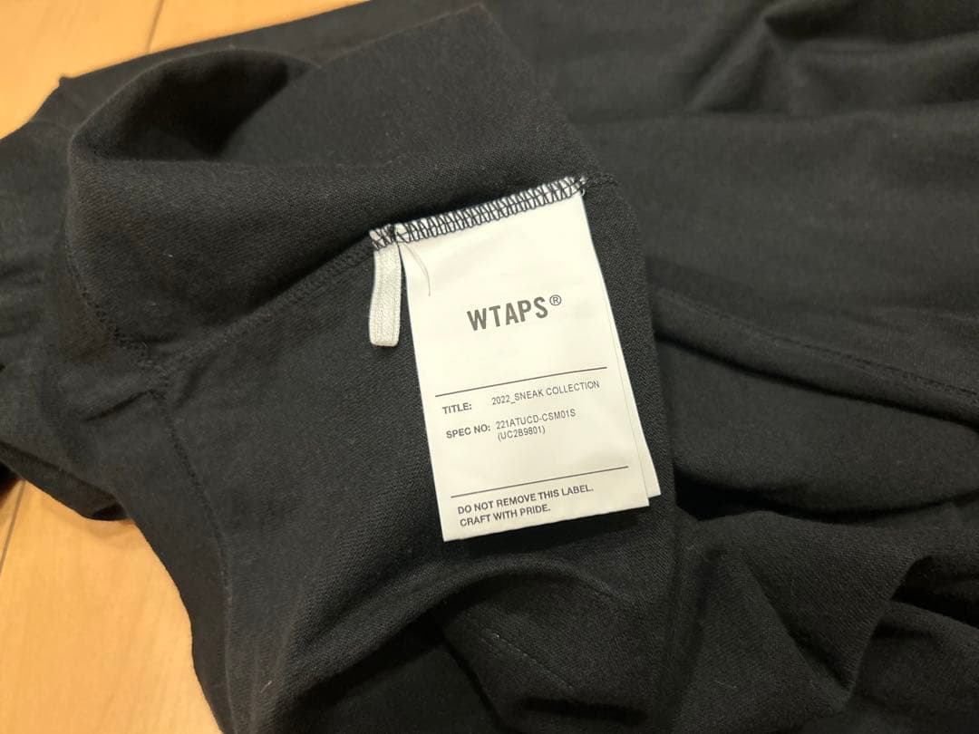 トップス undercover WTAPS ONE ON ONE Tee Black 04