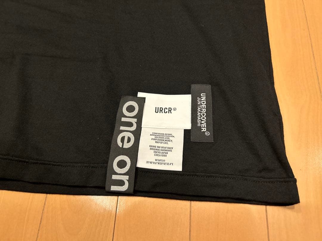 トップス undercover WTAPS ONE ON ONE Tee Black 04