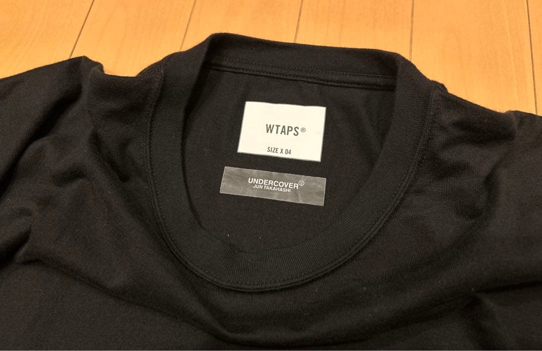 トップス undercover WTAPS ONE ON ONE Tee Black 04