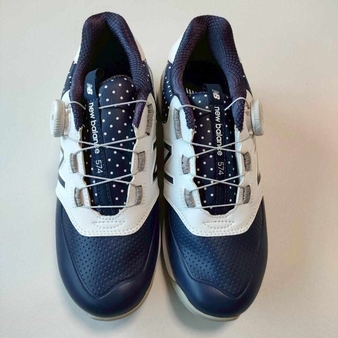 New Balance ゴルフシューズ ネイビー 23cm BOAダイヤル