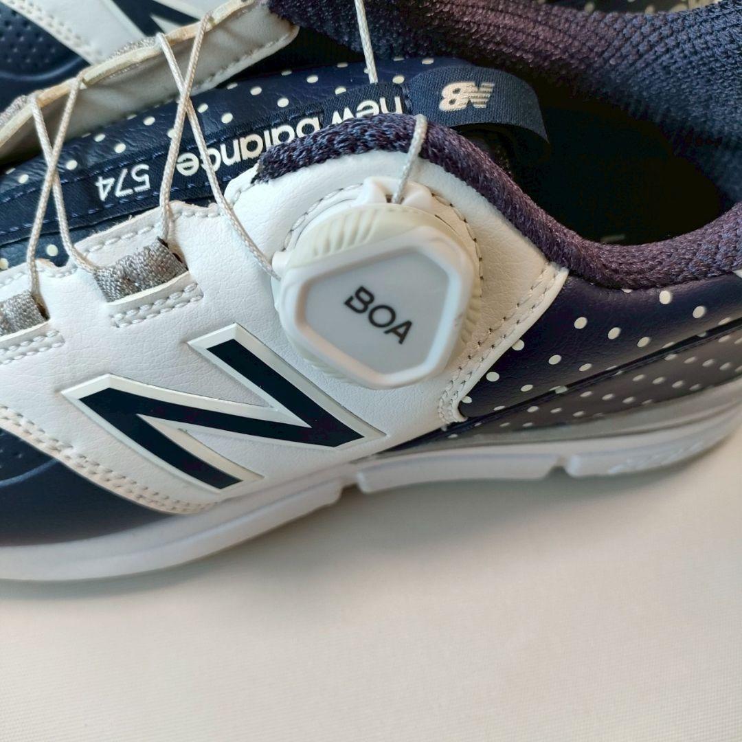New Balance ゴルフシューズ ネイビー 23cm BOAダイヤル