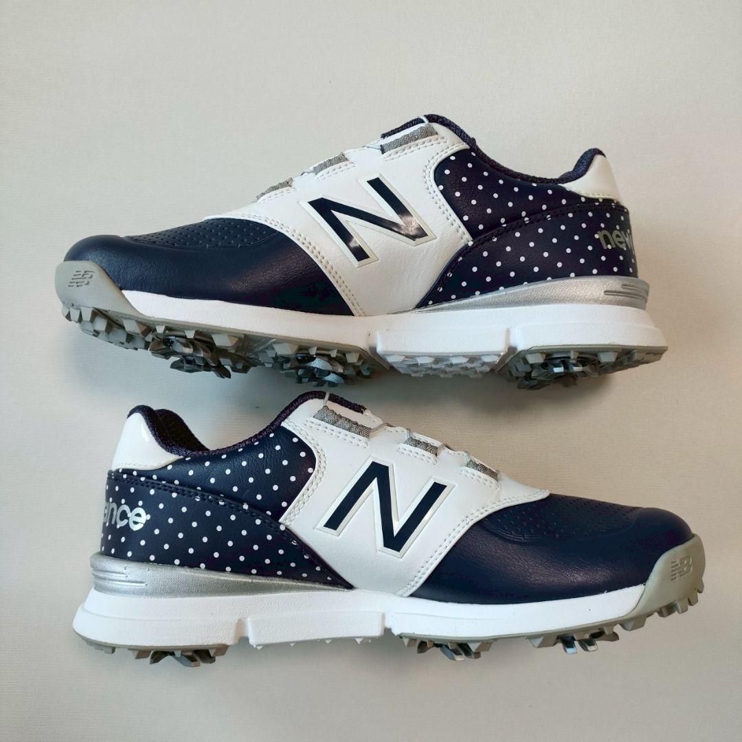 New Balance ゴルフシューズ ネイビー 23cm BOAダイヤル