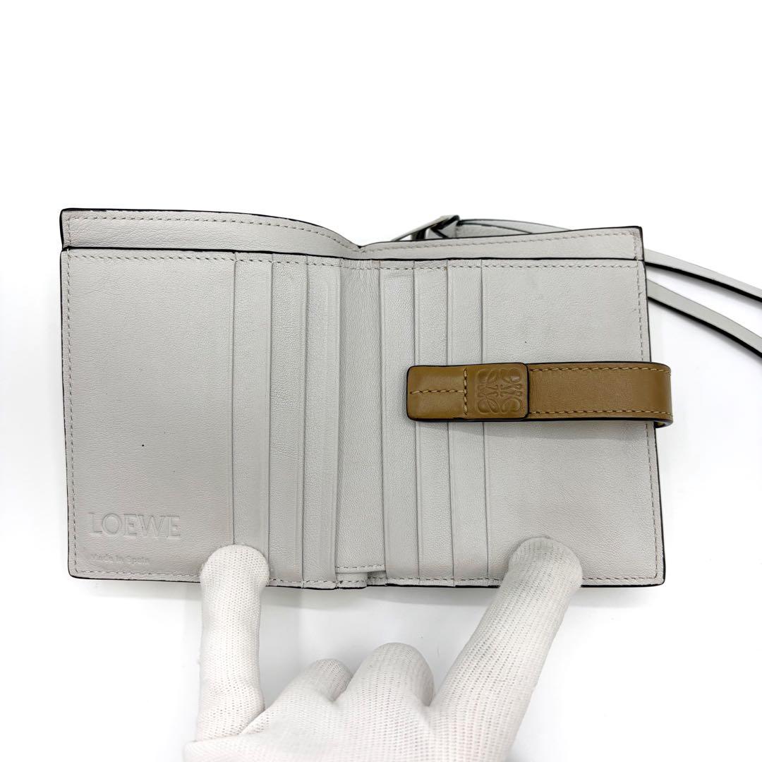 ⭐️良品⭐️ ロエベ コンパクトジップウォレット 二つ折り財布 イエロー