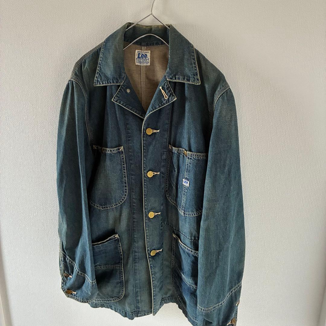 50s60s復刻LEEリーデニムカバーオールジャケット
