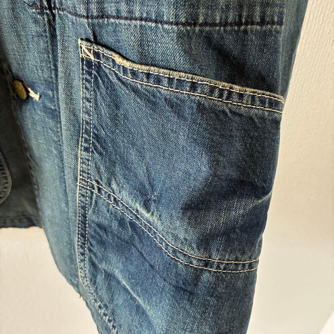 50s60s復刻LEEリーデニムカバーオールジャケット