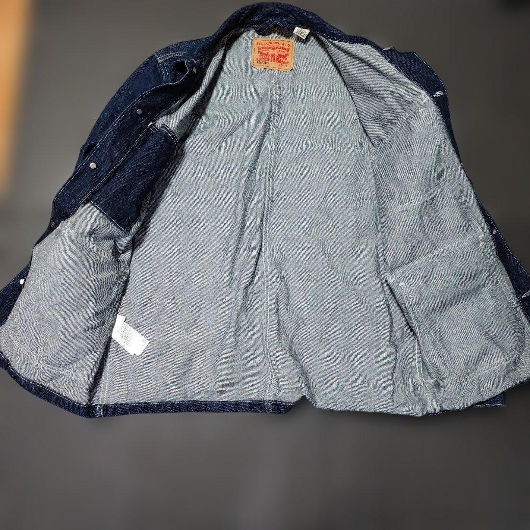 Levi's エンジニアコート カバーオール ダークインディゴ Sサイズ