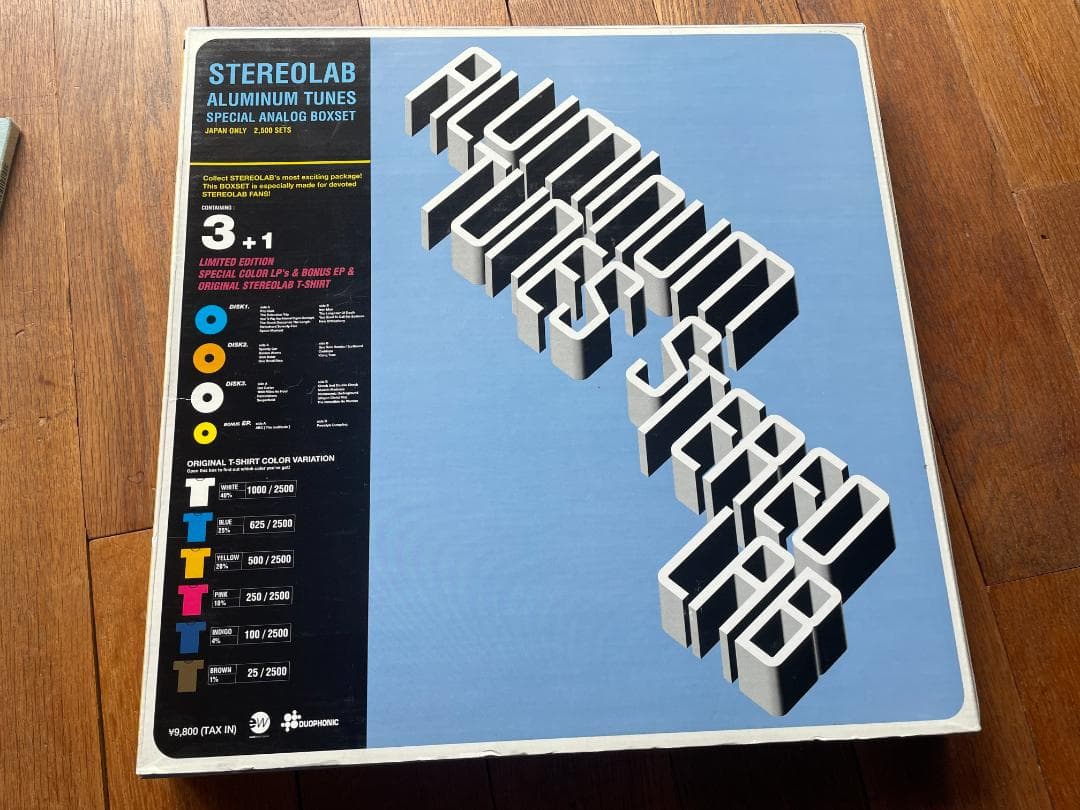 日本限定 STEREOLAB ALUMINUM TUNES BOX　未使用！