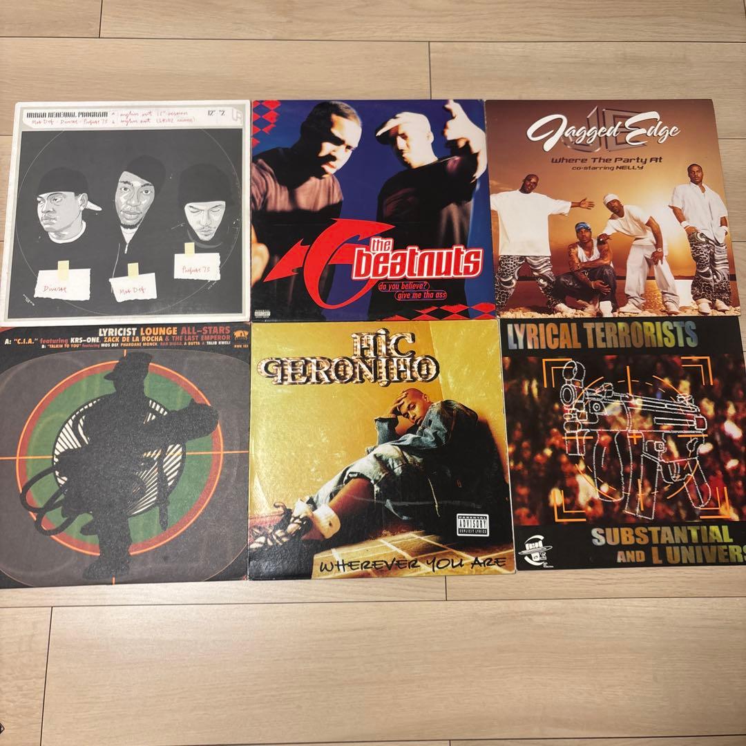 90s 00s HIP HOP レコード まとめ売り 33枚セット
