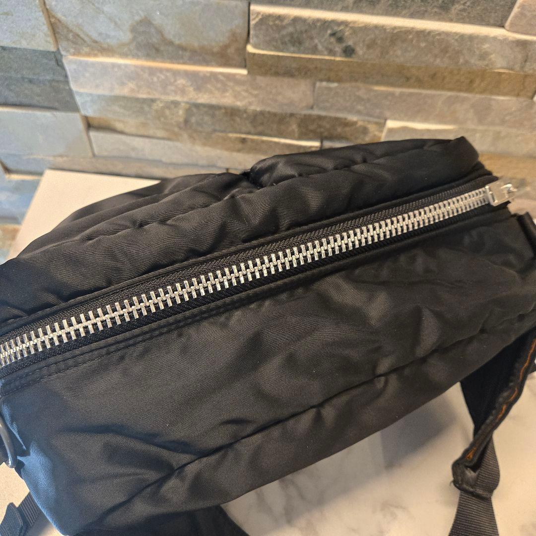 美品　PORTER　ポーター　TANKER　ウエストバッグ　ボディバッグ　黒