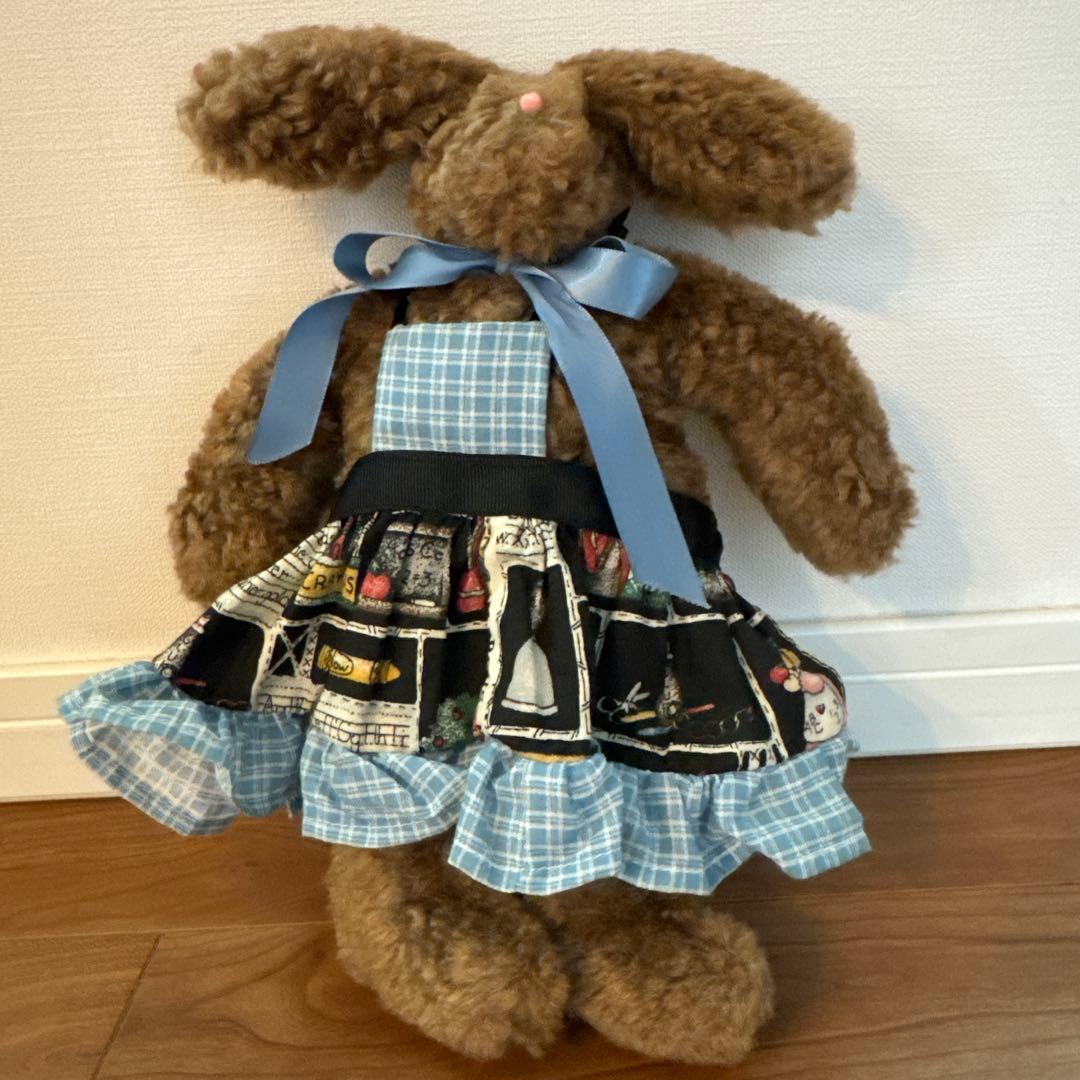 The Hen in the Holly アンティークドール うさぎ&バッグ