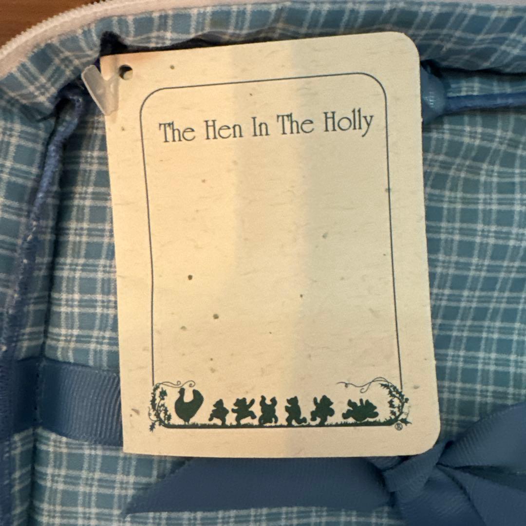 The Hen in the Holly アンティークドール うさぎ&バッグ