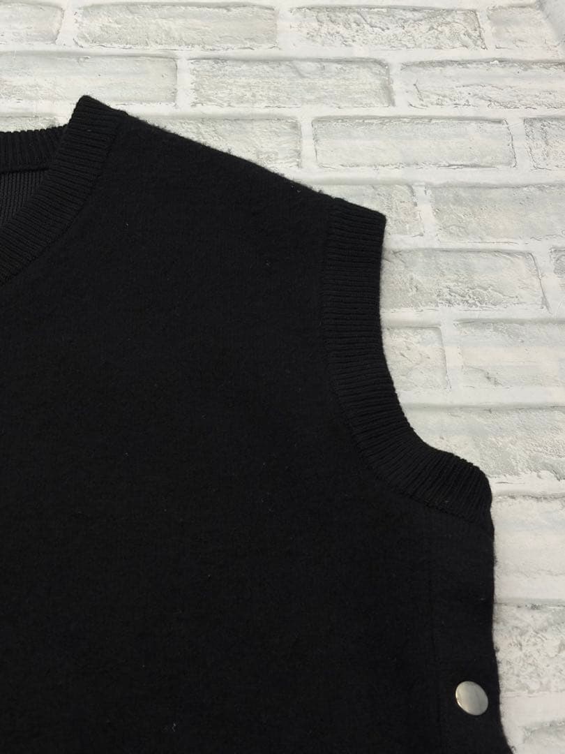 THE RERACS リラクス　サイドオープン　カシミヤ　Vネック　ニットベスト