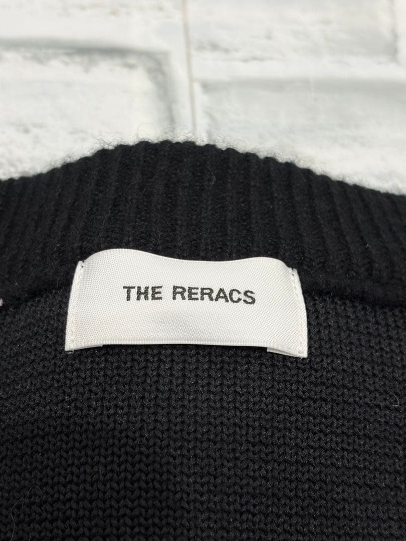 THE RERACS リラクス　サイドオープン　カシミヤ　Vネック　ニットベスト