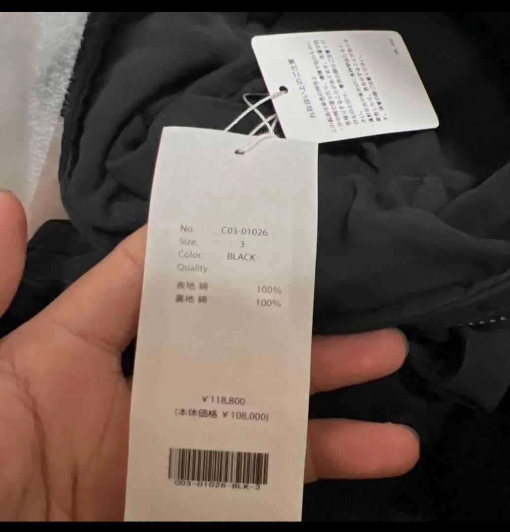 25aw COMOLI 製品染 M65 サイズ3