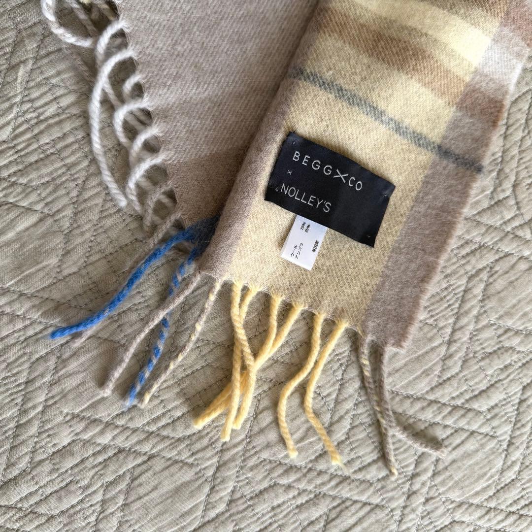 ももまる様リクエストNOLLEY'S BEGG＆CO 別注チェックストール