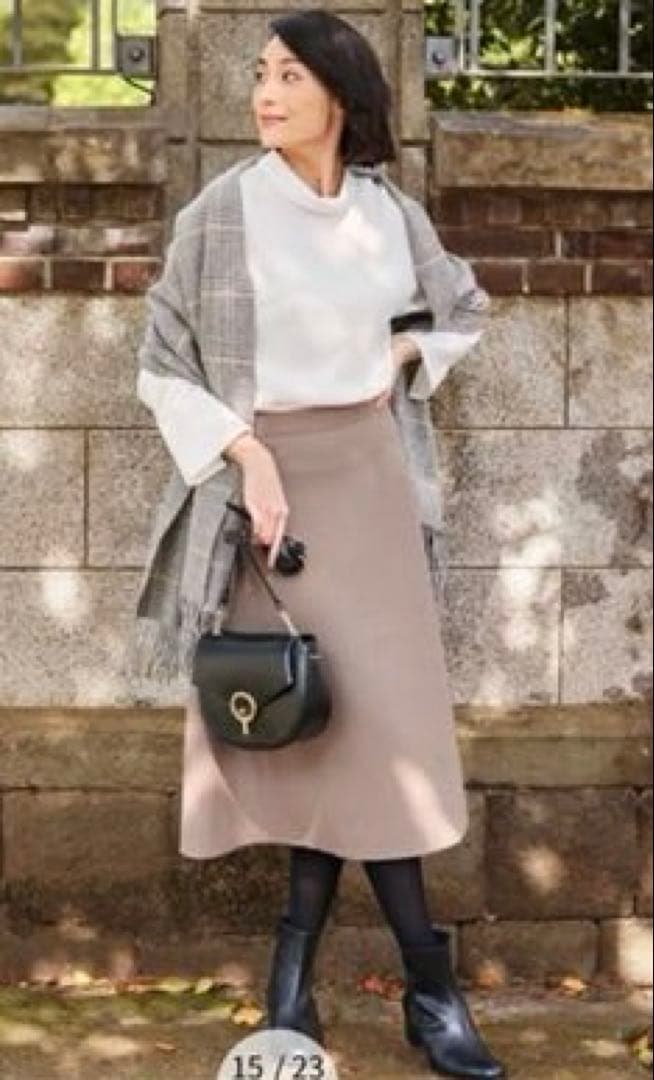美品✨自由区　ピュアカシミア100% ストール