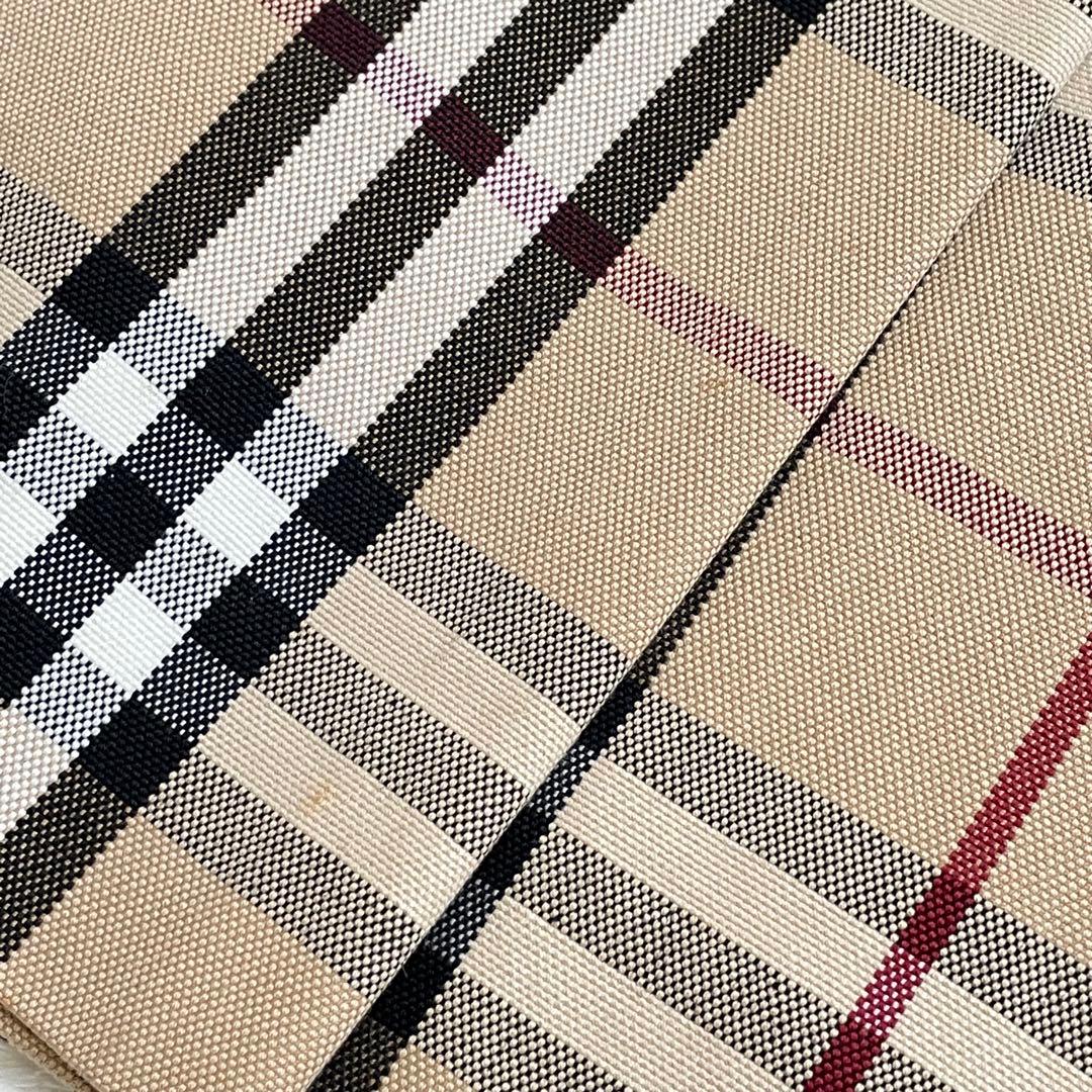 BURBERRY LONDON メガチェック Aライン スカート Mノバチェック