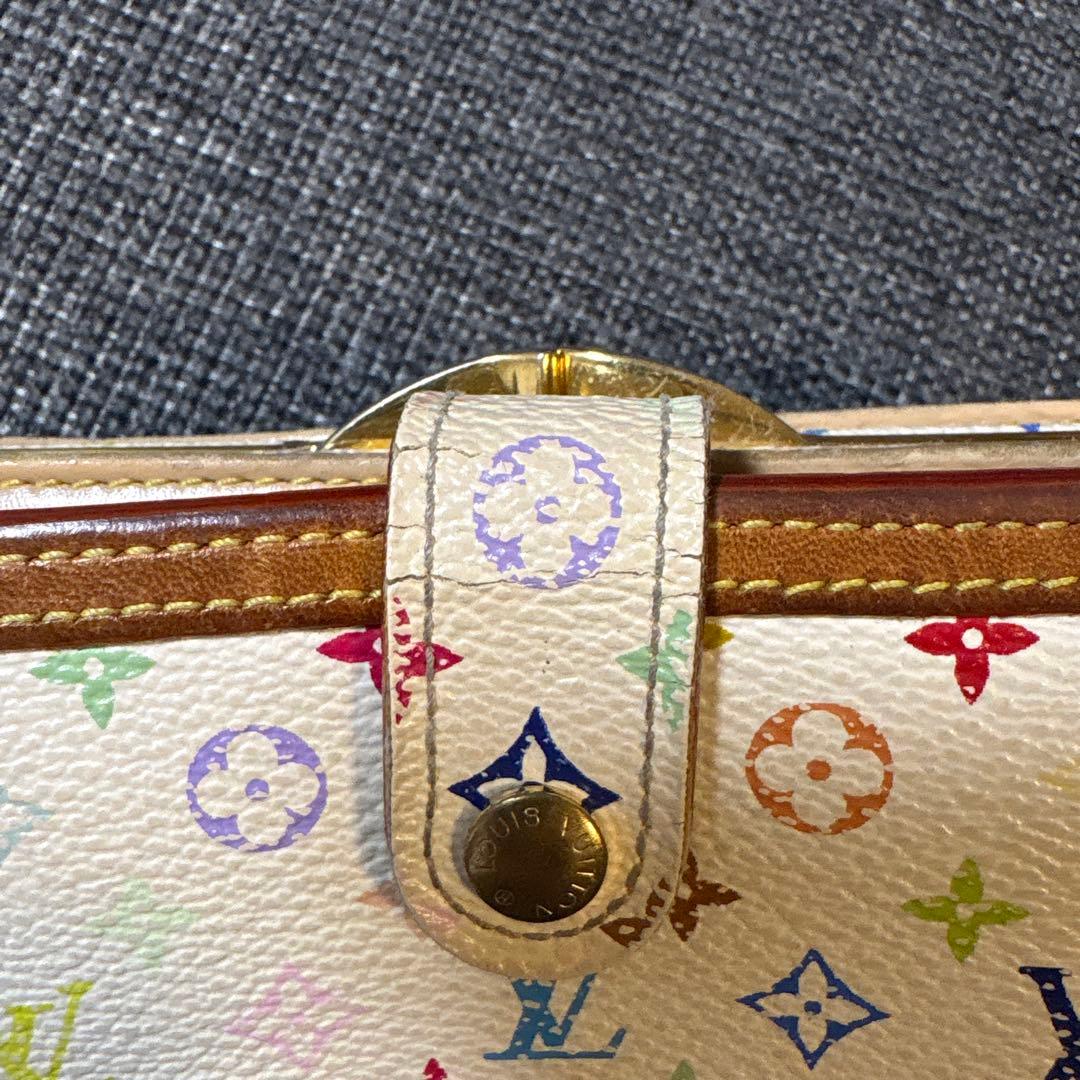 ルイヴィトン モノグラム・マルチカラー がま口財布