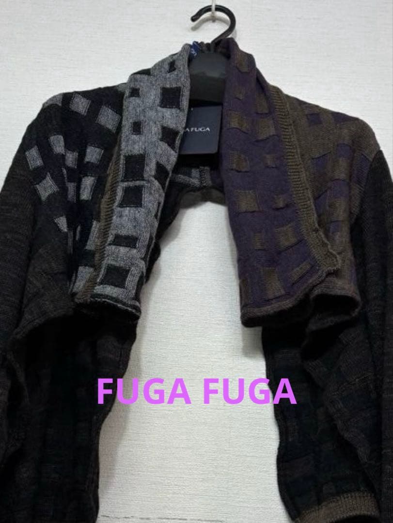 ☆新品☆ 定価¥34,100 FUGAFUGA 2wayショート丈カーディガン