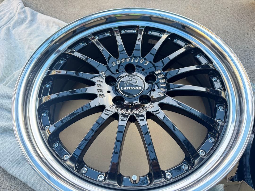 Carlsson/カールソン 2/16 RS 21×8.5j +38 美品