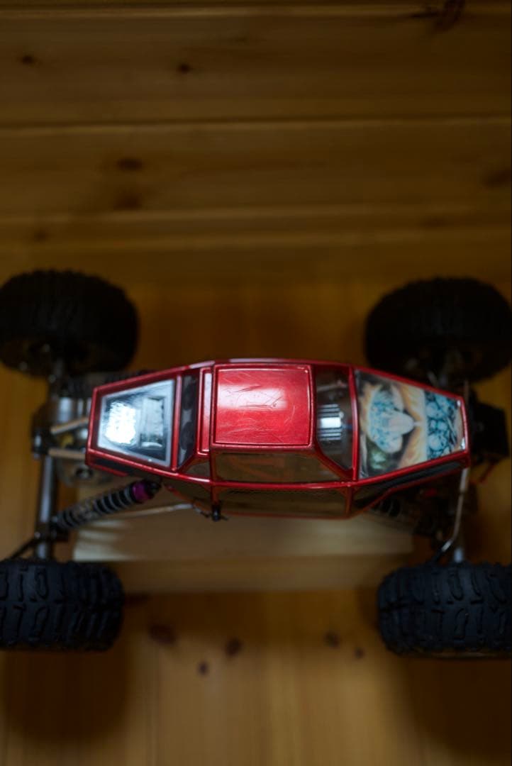 オフロードラジコンカー レッド