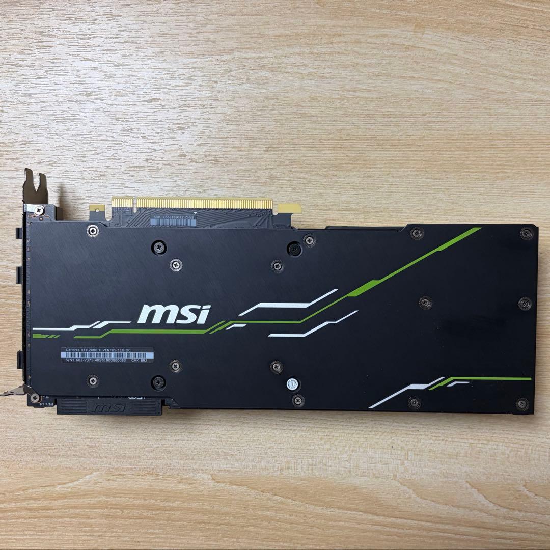 グラフィックボード・グラボ・ビデオカード MSI GeForce RTX 2080 Ti VENTUS 11G OC