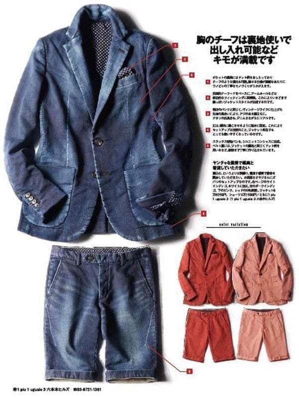 定価7.6万 1piu1uguale3 NEW WAVE テーラードジャケットⅢ
