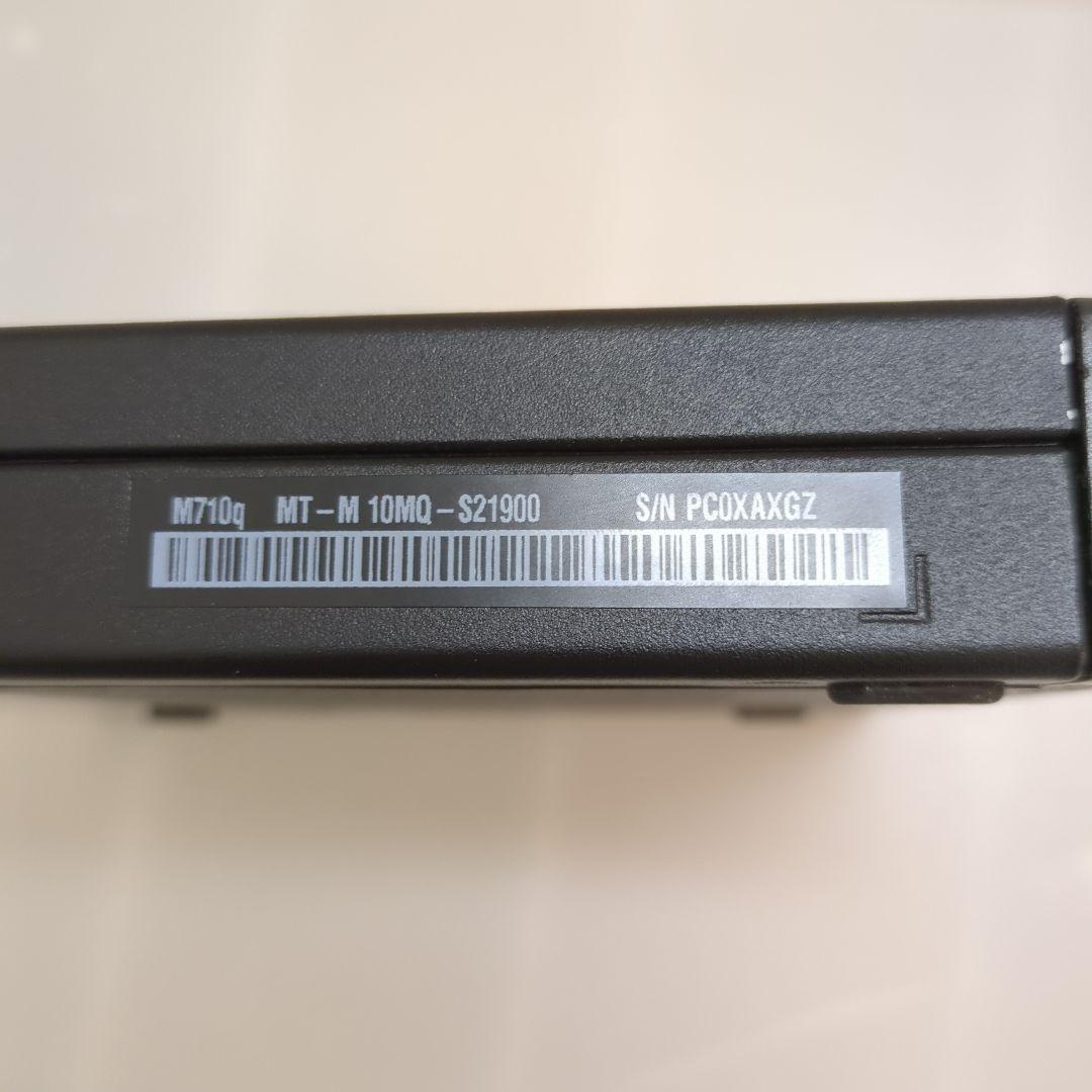 ミニPC LenovoThinkCentre M710q i3-7100T 8GB