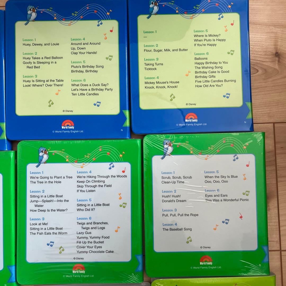 Disney's World of English 全12巻stepbystep