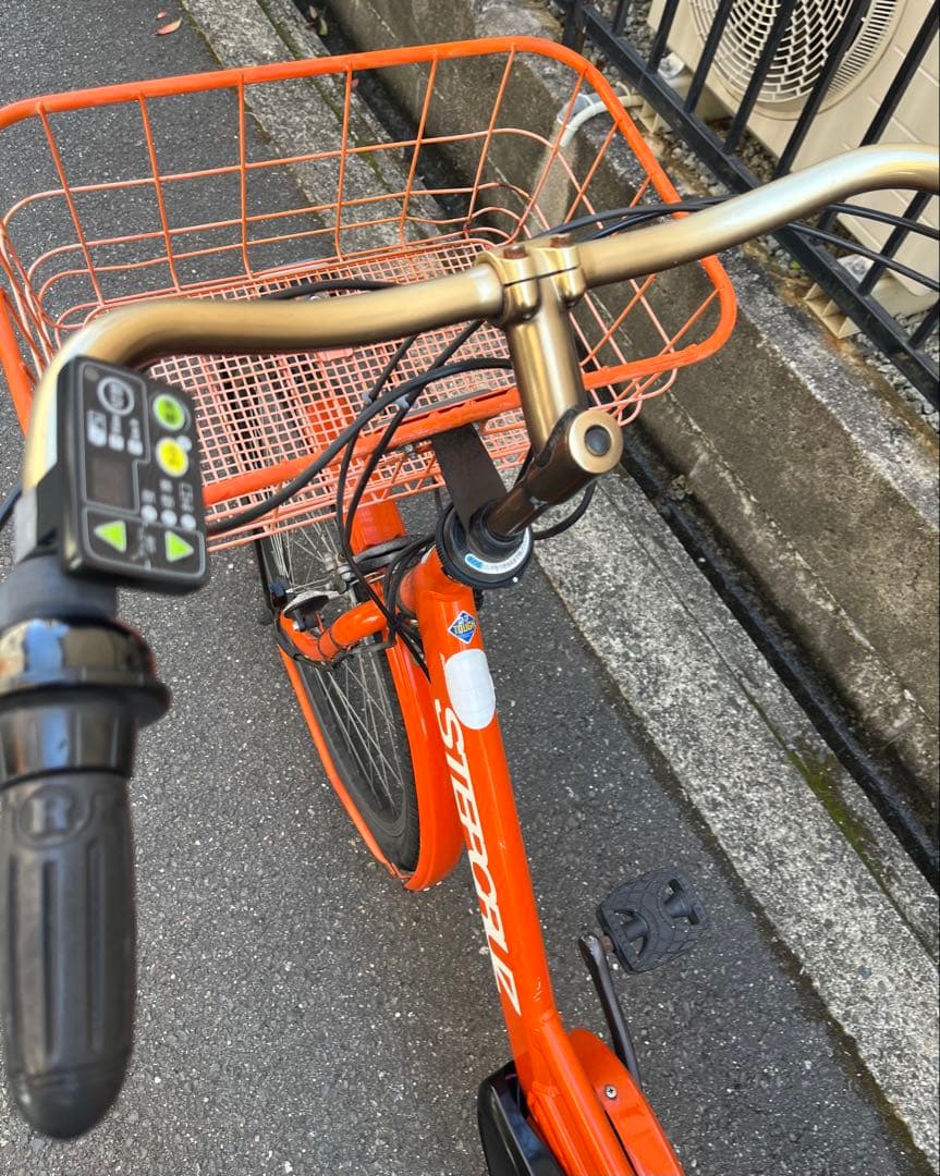 マ*ょ様 BRIDGESTONE　ステップクルーズ　電動自転車　発送不可　大阪か