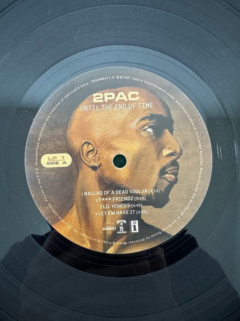 2PAC レコード　original