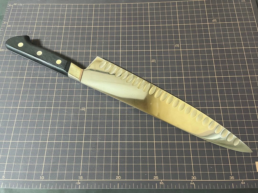 OGミソノ UX10 サーモン 牛刀 包丁 刃渡り約27cm 鏡面 研ぎ済