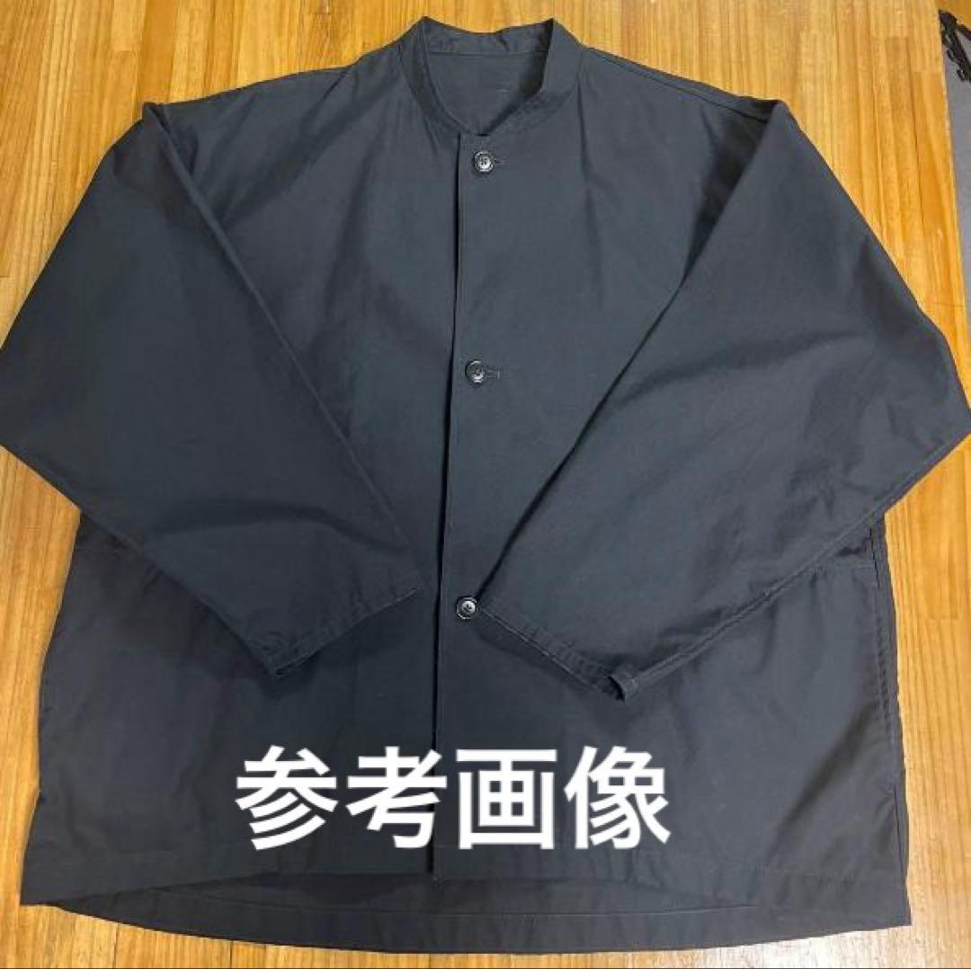 MUJI Labo 撥水高密度織り スタンドカラージャケット 黒 ムジラボ