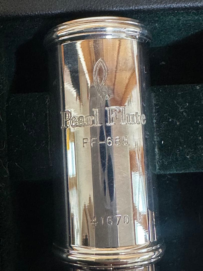 Pearl Flute PF-665 パールフルート本体 ケース 付属品