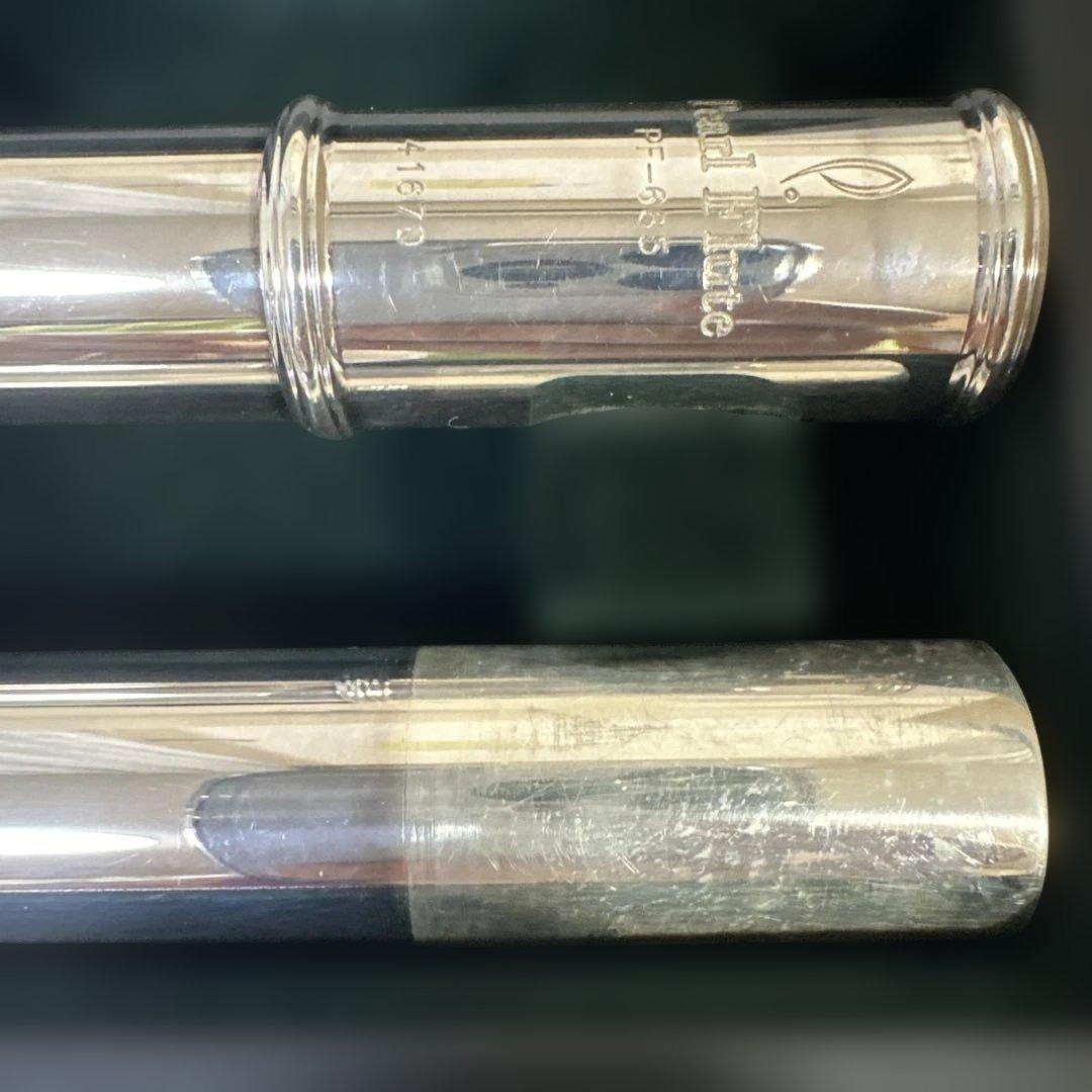 Pearl Flute PF-665 パールフルート本体 ケース 付属品